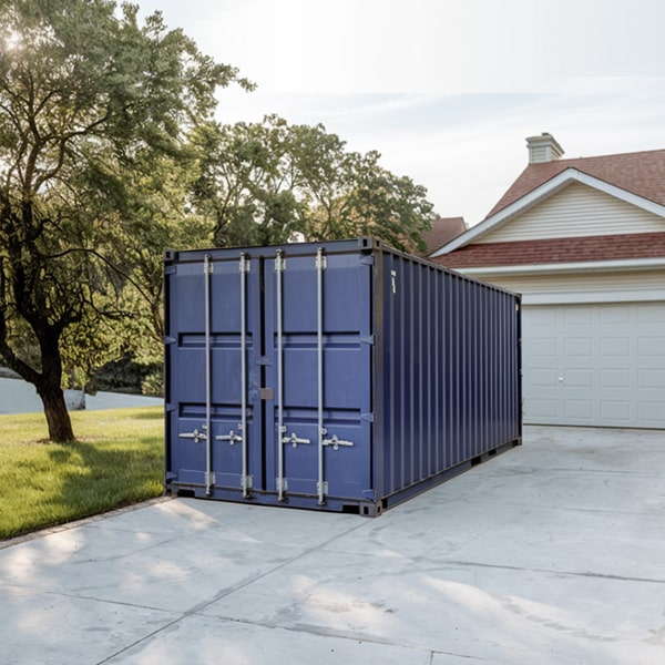 we offer short-term rental options for residential storage containers